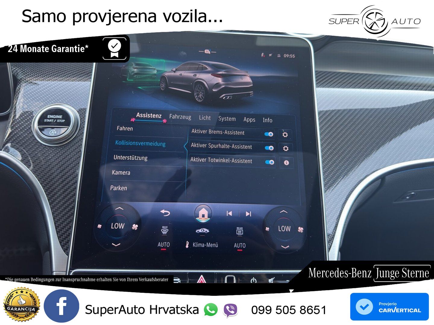 Mercedes GLC Coupe AMG GLC 43 (421 KS) 4MATIC AMG SPEEDSHIFT MCT 9G ACC+HEAD+4xGR SJED+360+PANO