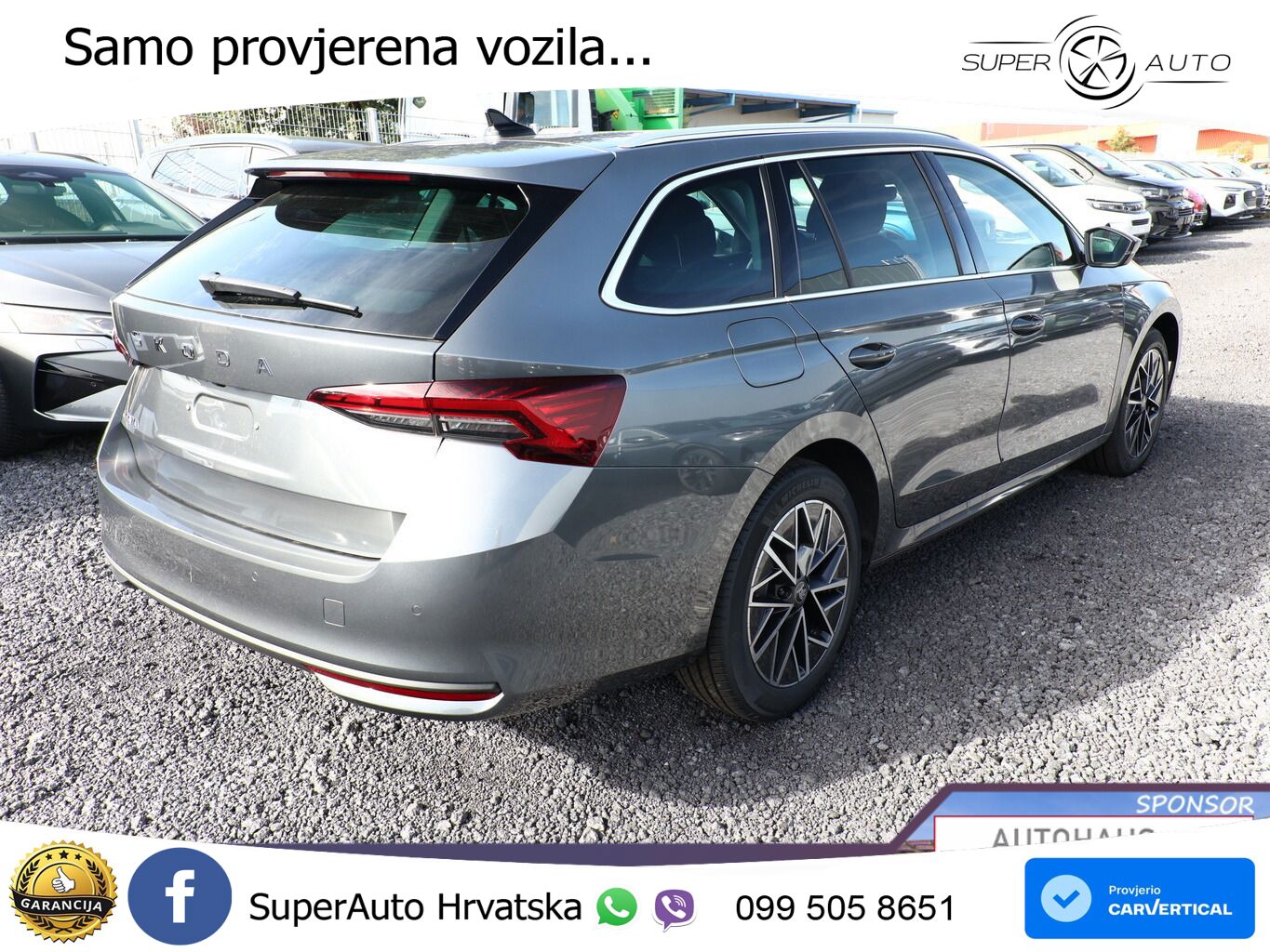 Škoda Octavia Combi 2.0 TDI (150 KS) DSG LED+GR SJED+ACC