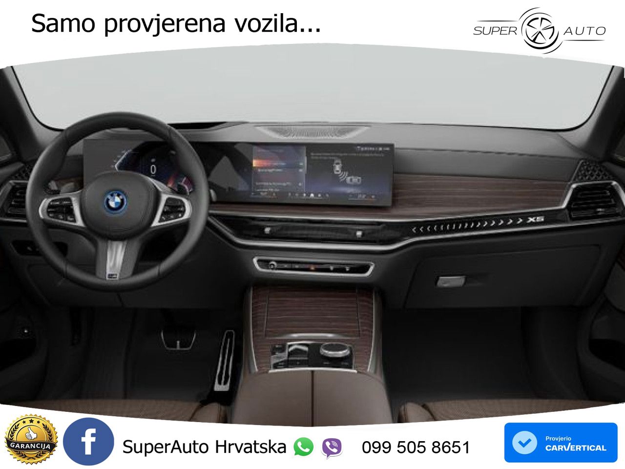 BMW X5 50e (489 KS) xDrive Steptronic M Sport ZRAČNI+ACC+4xGR SJED+KAM