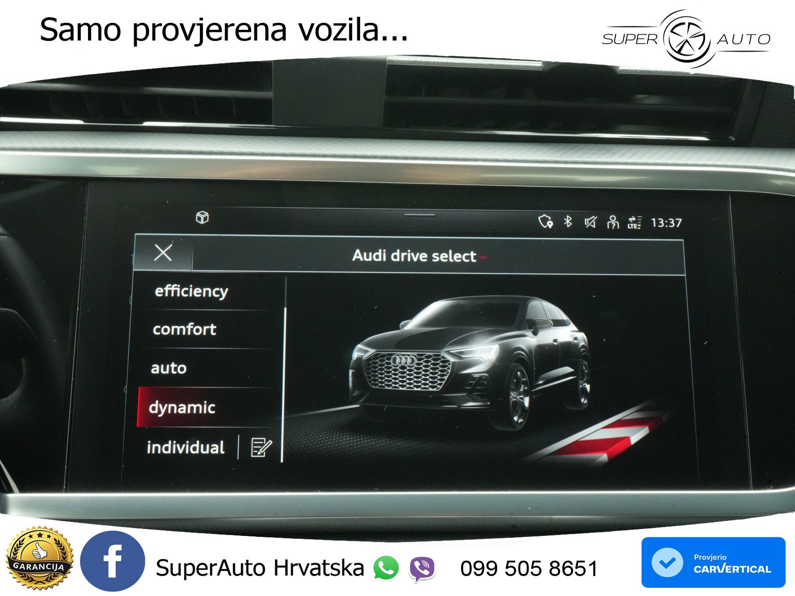 Audi Q3 Sportback 45 TFSI (245 KS) quattro S tronic MATRIX+GR SJED+KAM