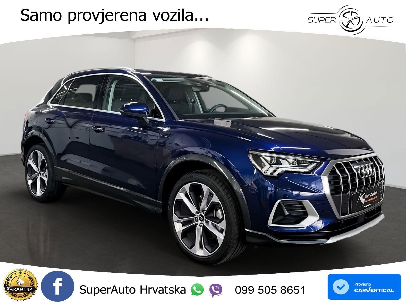 Audi Q3 40 TDI (193 KS) quattro S tronic advanced MATRIX+GR SJED+KAM