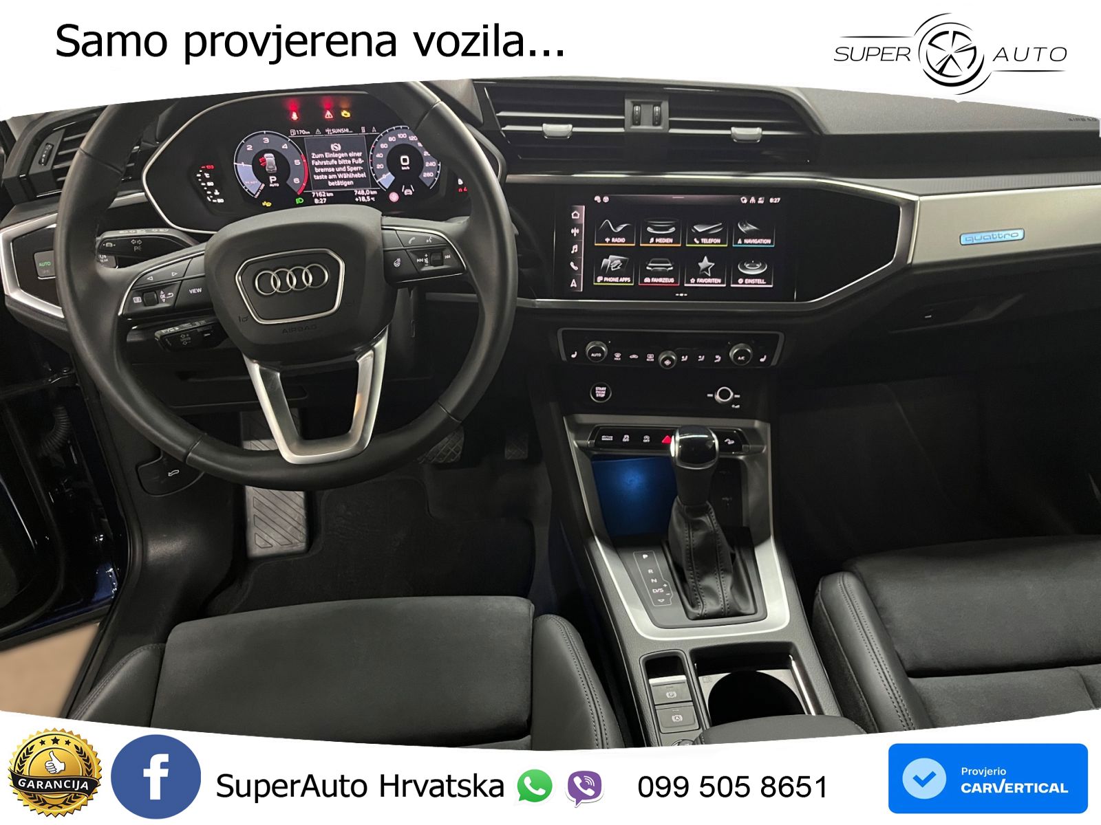 Audi Q3 40 TDI (193 KS) quattro S tronic advanced MATRIX+GR SJED+KAM