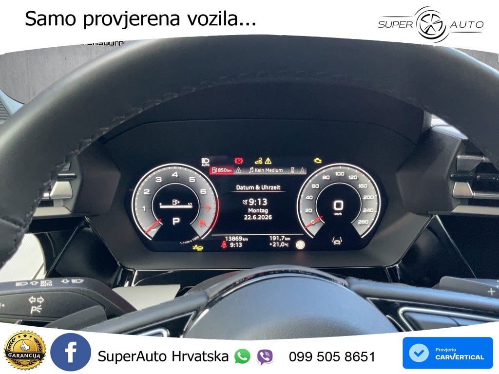 Audi A3 allstreet 35 TFSI (150 KS) S tronic LED+GR SJED+ACC