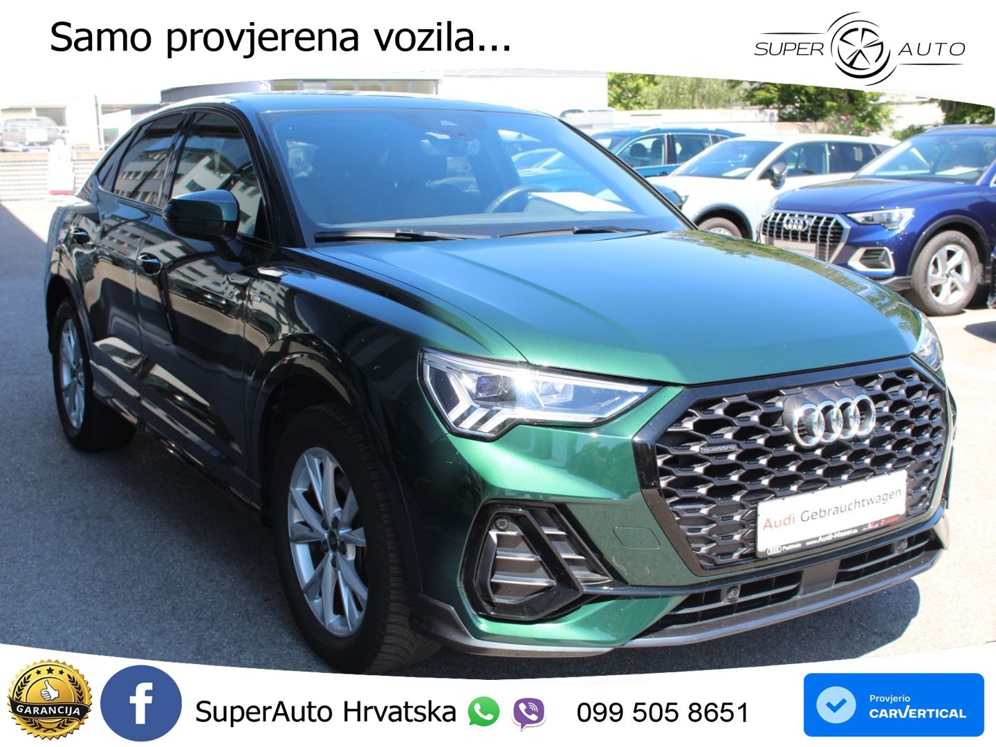 Audi Q3 II Sportback 45 TFSI (245 KS) quattro S tronic S line