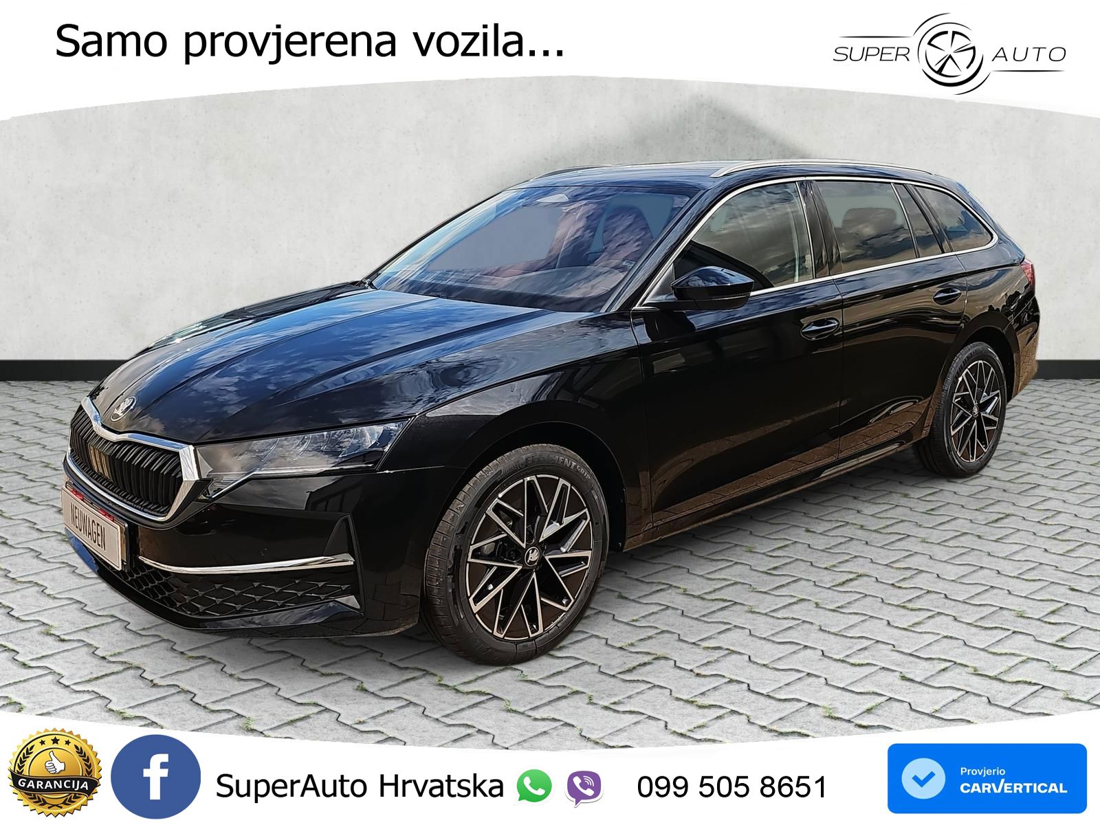 Škoda Octavia Combi 2.0 TDI (150 KS) DSG Selection LED+GR SJED+ACC