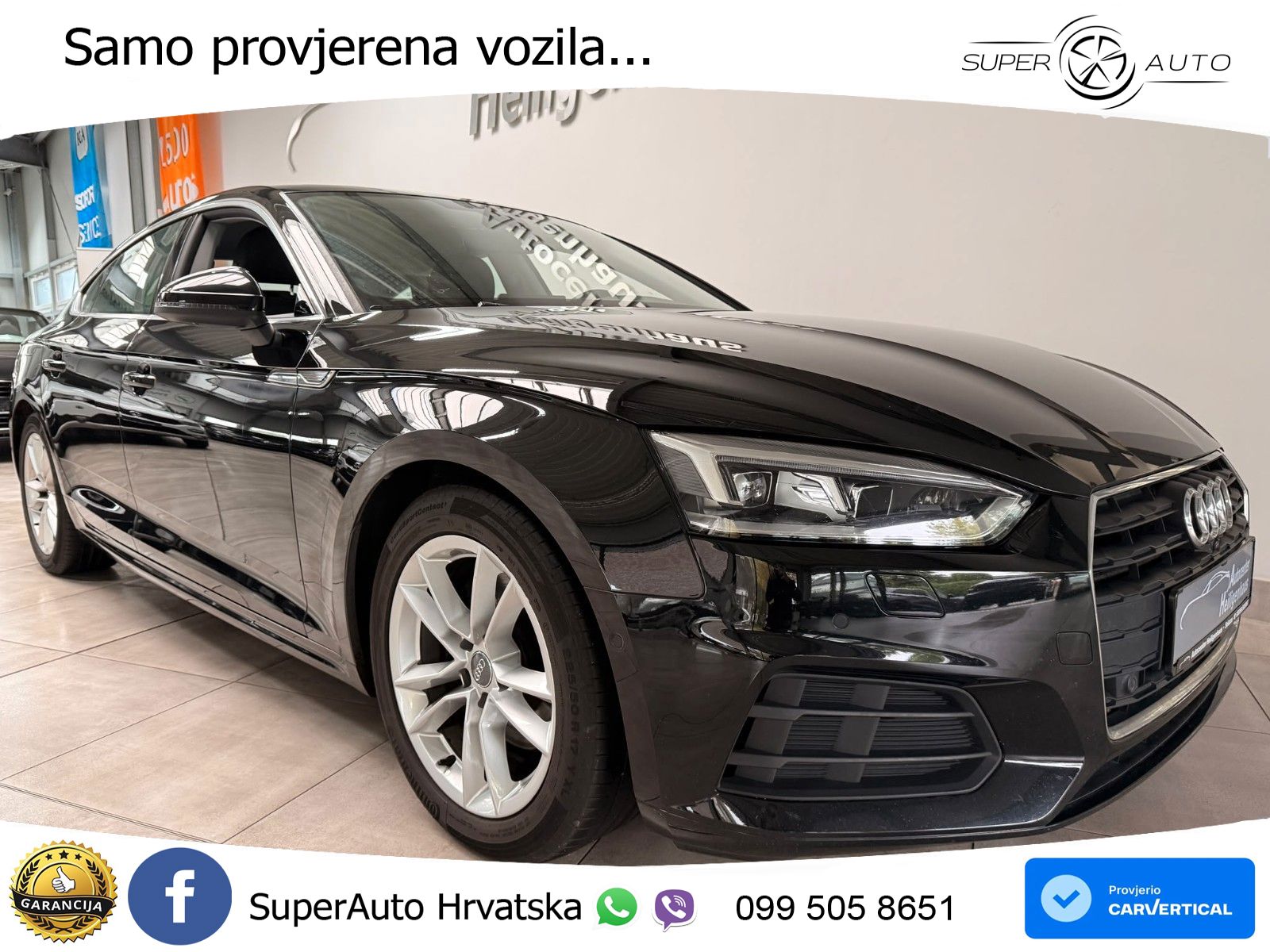 Audi A5 Sportback 40 TFSI (190 KS) S tronic