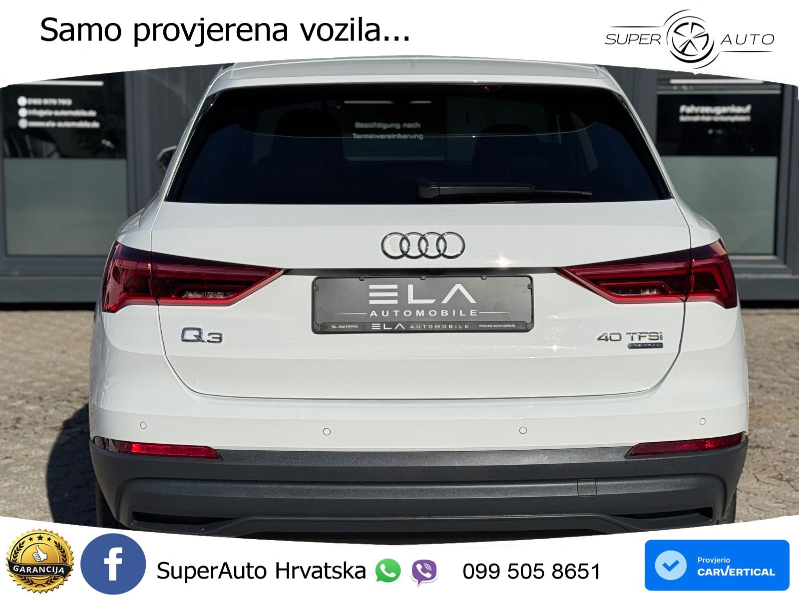 Audi Q3 40 TFSI (190 KS) quattro S tronic LED+GR SJED+ACC