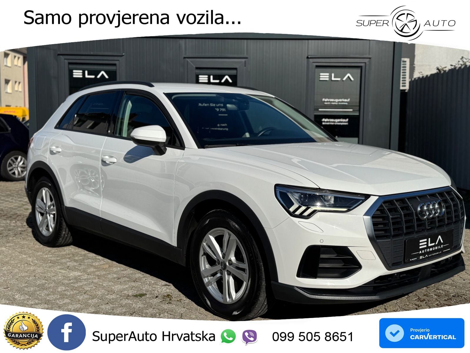 Audi Q3 40 TFSI (190 KS) quattro S tronic LED+GR SJED+ACC