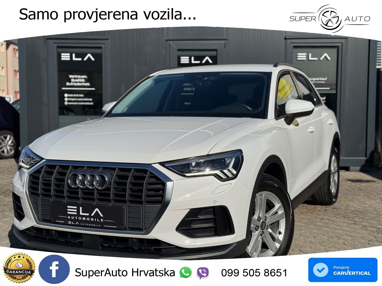 Audi Q3 40 TFSI (190 KS) quattro S tronic LED+GR SJED+ACC
