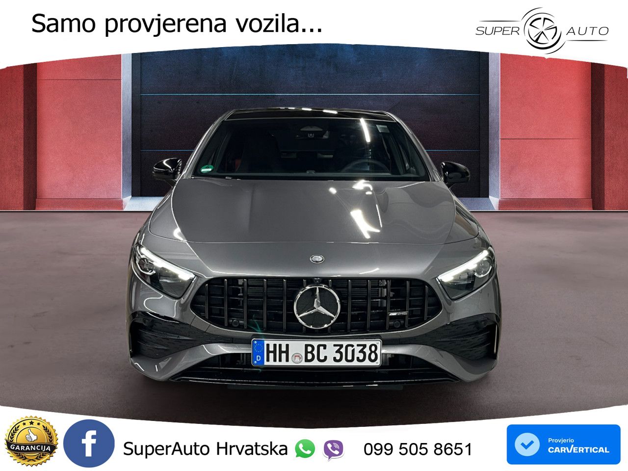 Mercedes-Benz AMG A 35 4MATIC AMG SPEEDSHIFT DCT ACC+GR SJED+360+PANO
