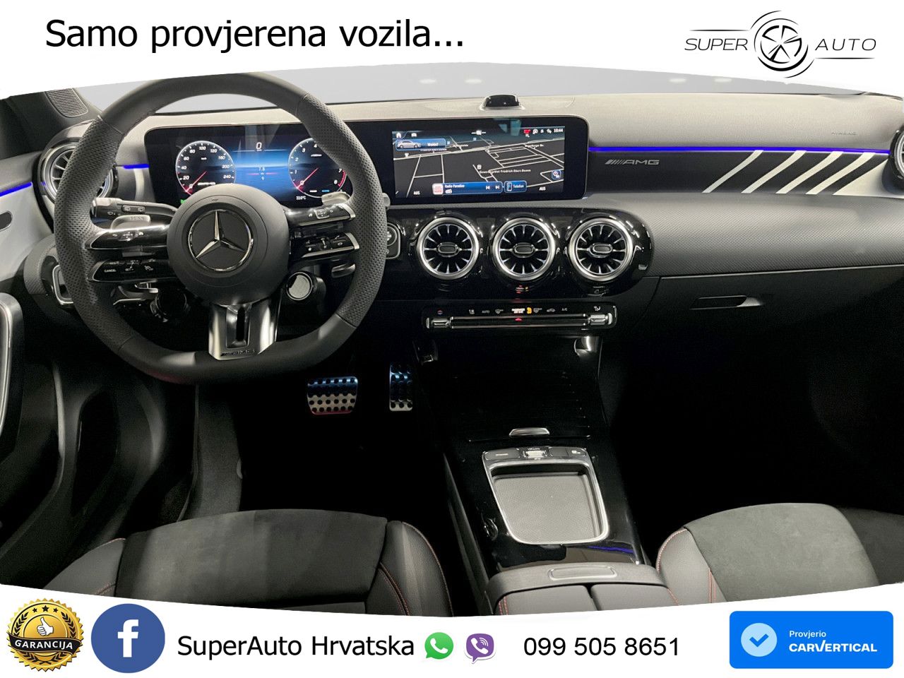 Mercedes-Benz AMG A 35 4MATIC AMG SPEEDSHIFT DCT ACC+GR SJED+360+PANO