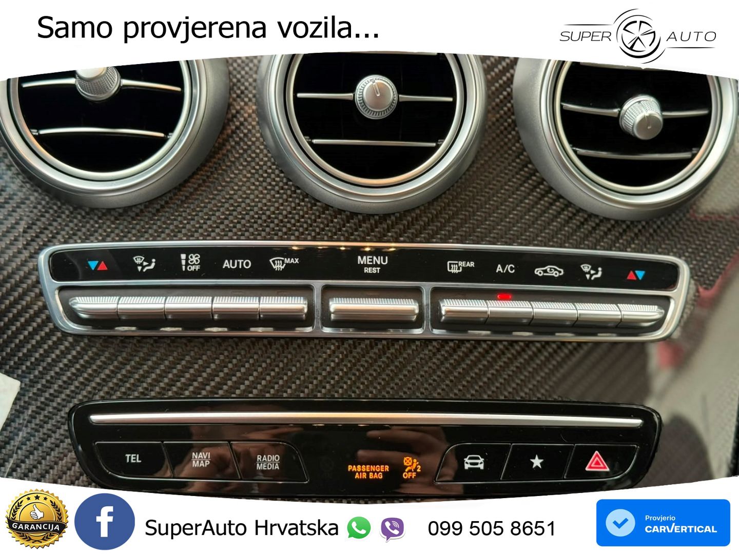 Mercedes GLC Coupe AMG 63 S V8 (510 KS) 4MATIC+ MCT ZRAČNI+ACC+4xGR SJED+KAM