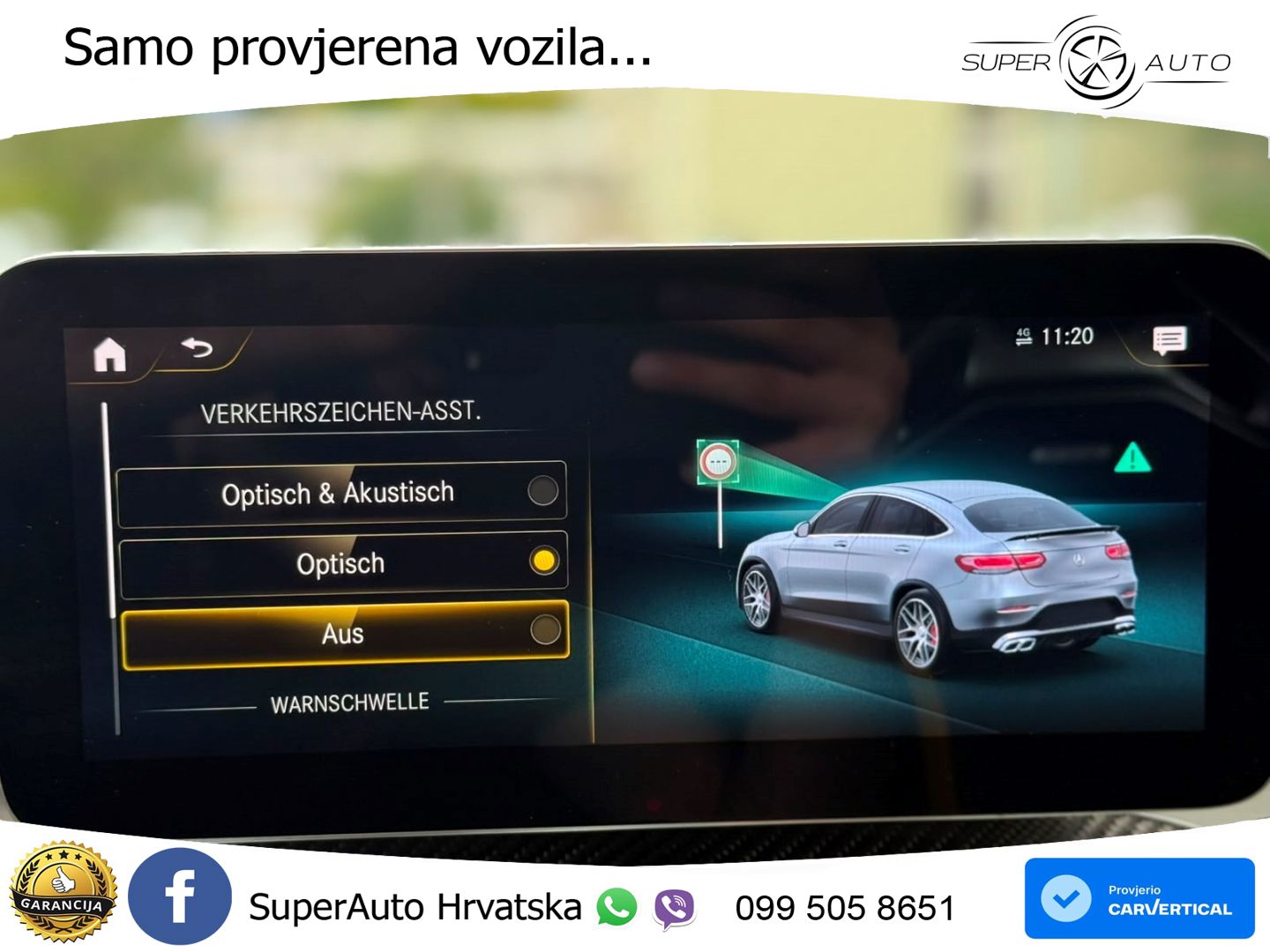 Mercedes GLC Coupe AMG 63 S V8 (510 KS) 4MATIC+ MCT ZRAČNI+ACC+4xGR SJED+KAM