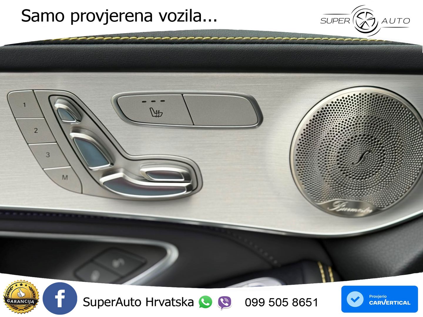 Mercedes GLC Coupe AMG 63 S V8 (510 KS) 4MATIC+ MCT ZRAČNI+ACC+4xGR SJED+KAM