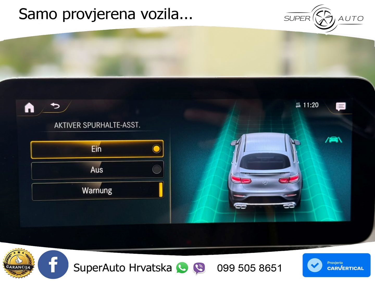 Mercedes GLC Coupe AMG 63 S V8 (510 KS) 4MATIC+ MCT ZRAČNI+ACC+4xGR SJED+KAM