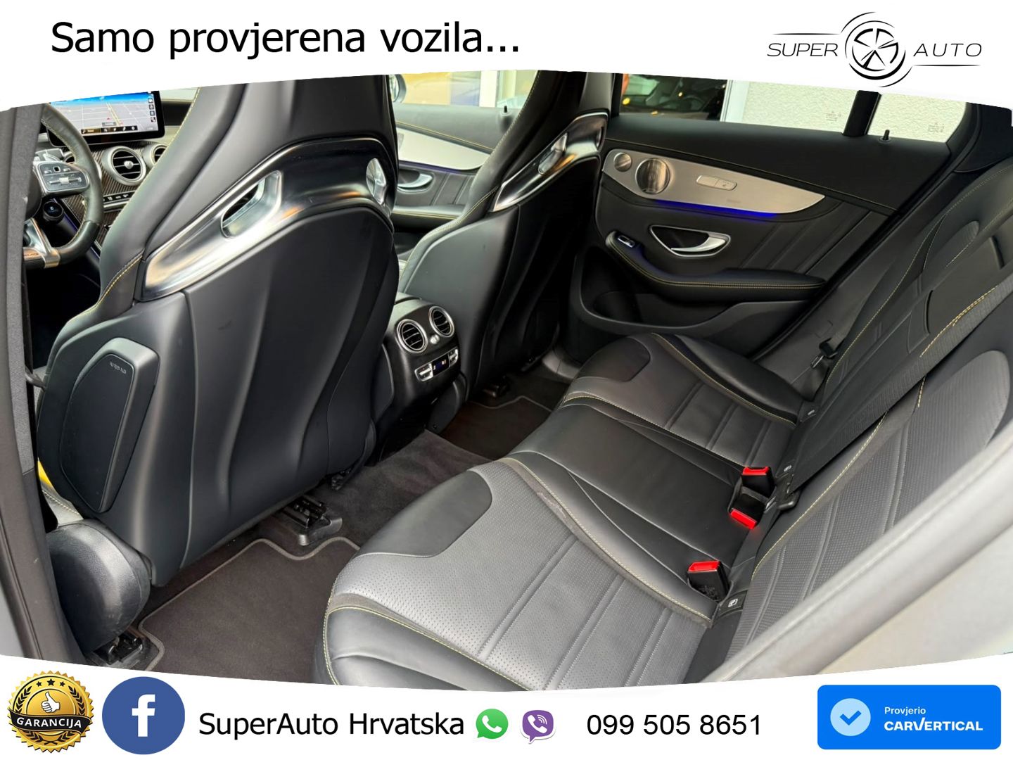 Mercedes GLC Coupe AMG 63 S V8 (510 KS) 4MATIC+ MCT ZRAČNI+ACC+4xGR SJED+KAM