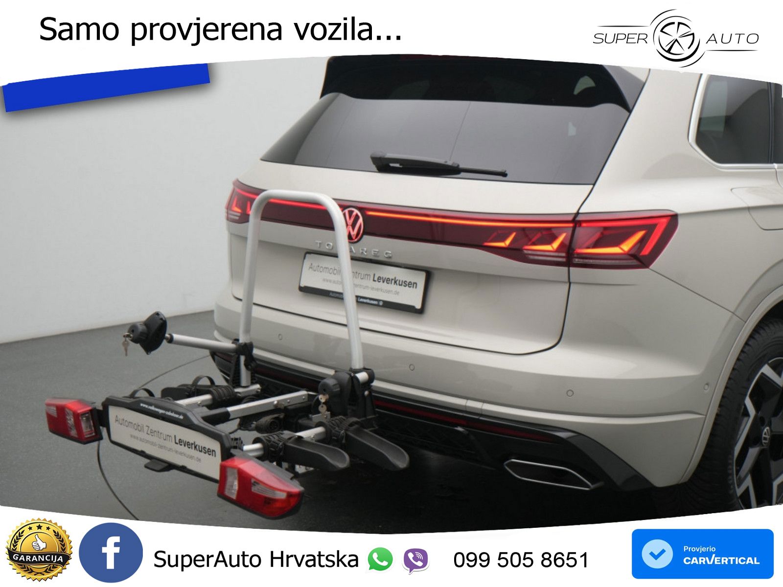 Volkswagen Touareg 3.0 V6 TDI (231 KS) 4MOTION Tiptronic R-Line ZRAČNI+ACC+4xGR SJED+KAM