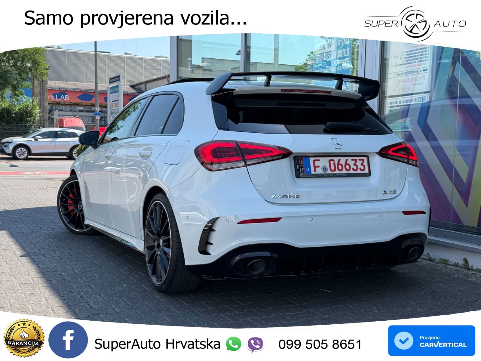 Mercedes-Benz AMG A 35 4MATIC AMG SPEEDSHIFT DCT ACC+GR SJED+360+PANO
