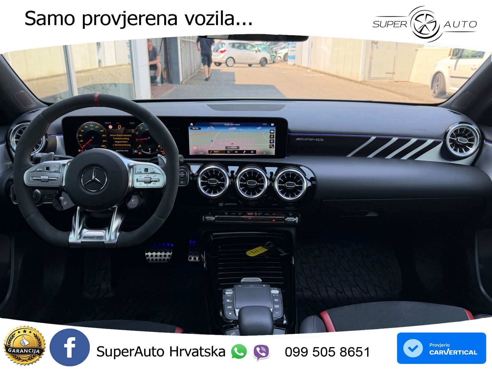 Mercedes-Benz AMG A 35 4MATIC AMG SPEEDSHIFT DCT ACC+GR SJED+360+PANO