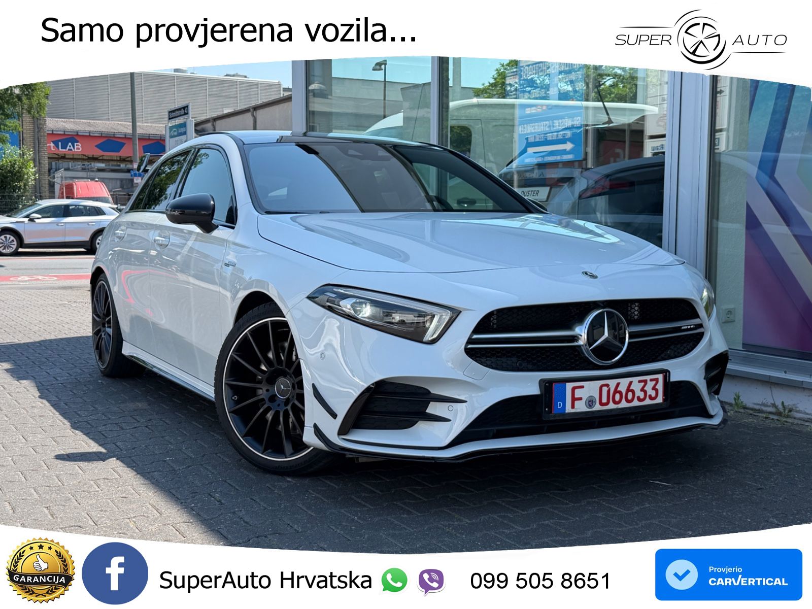 Mercedes-Benz AMG A 35 4MATIC AMG SPEEDSHIFT DCT ACC+GR SJED+360+PANO