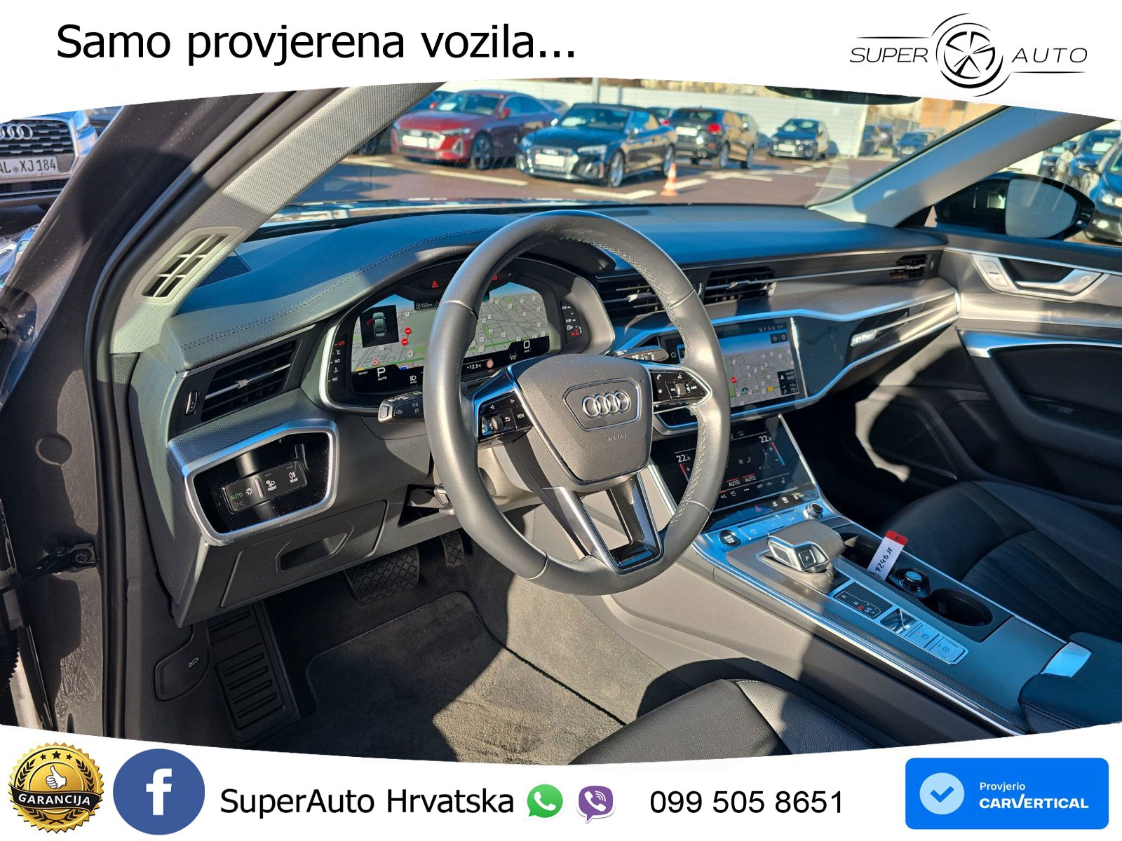 Audi A6 50 TDI V6 (286 KS) quattro tiptronic S line LED+GR SJED+ACC