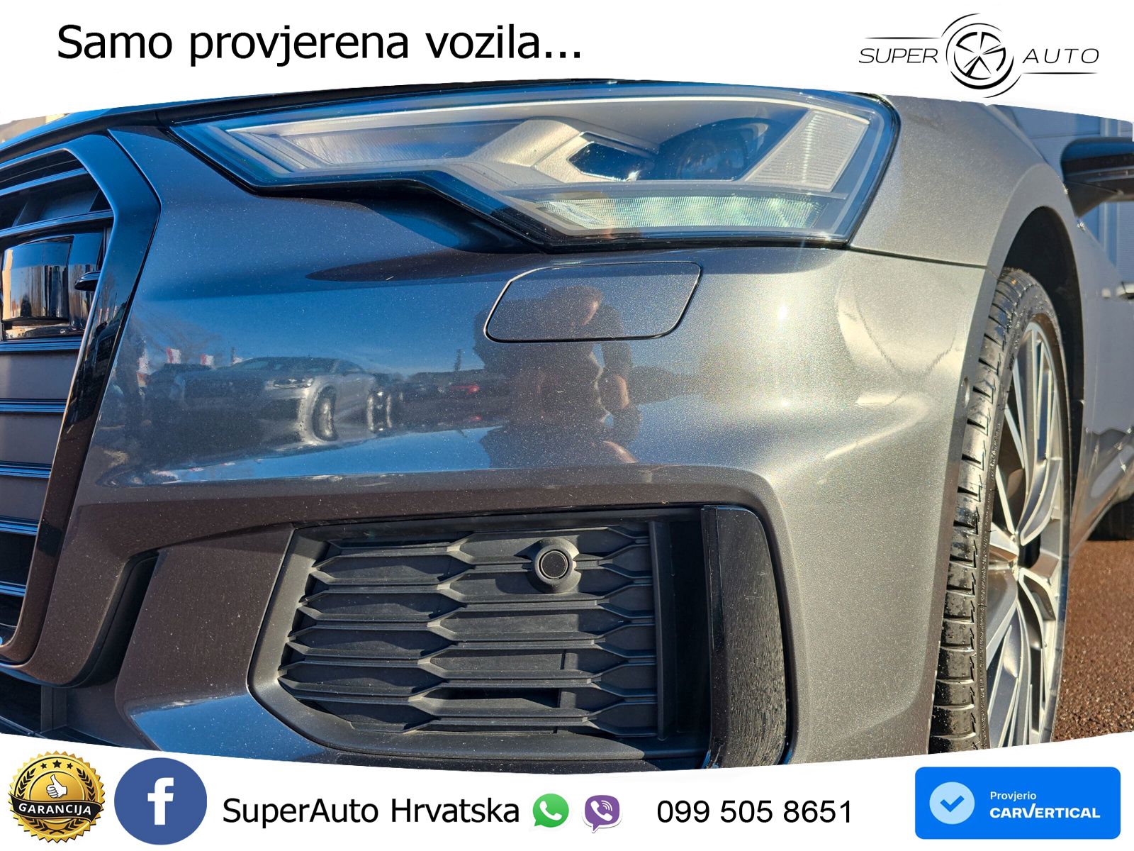 Audi A6 50 TDI V6 (286 KS) quattro tiptronic S line LED+GR SJED+ACC