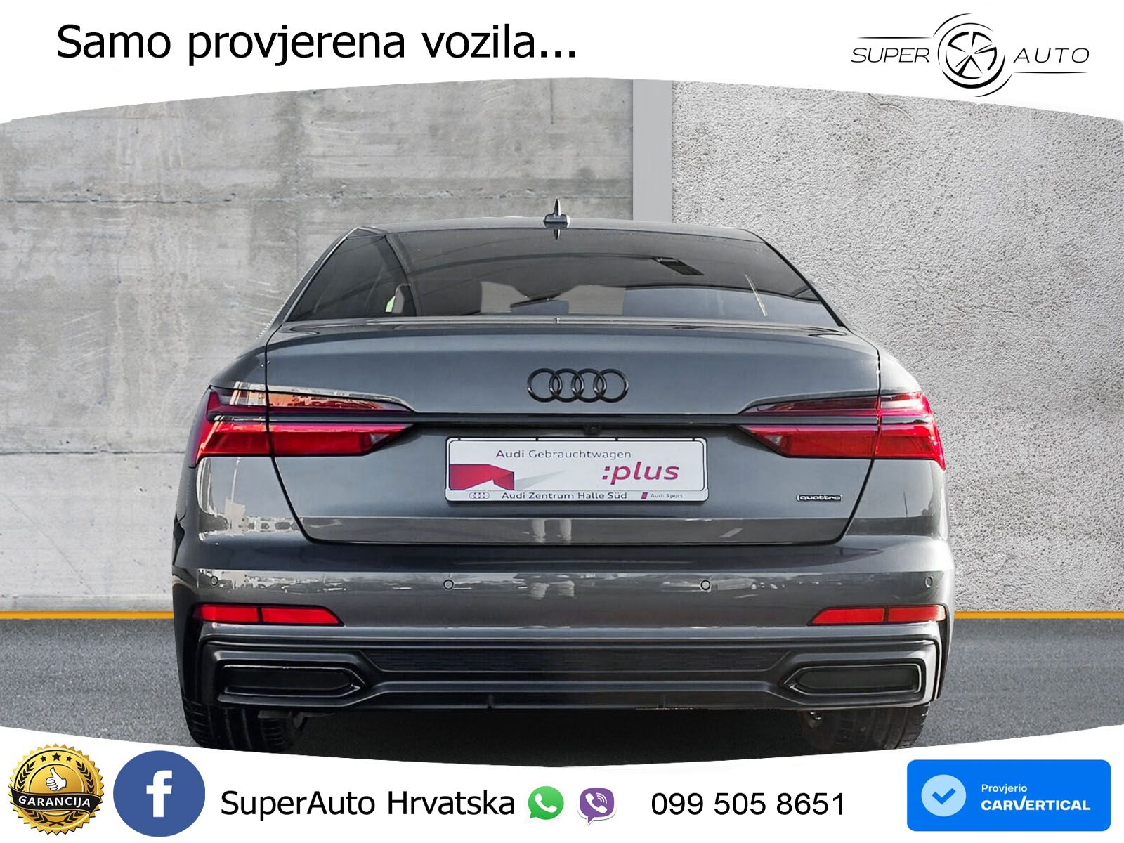 Audi A6 50 TDI V6 (286 KS) quattro tiptronic S line LED+GR SJED+ACC