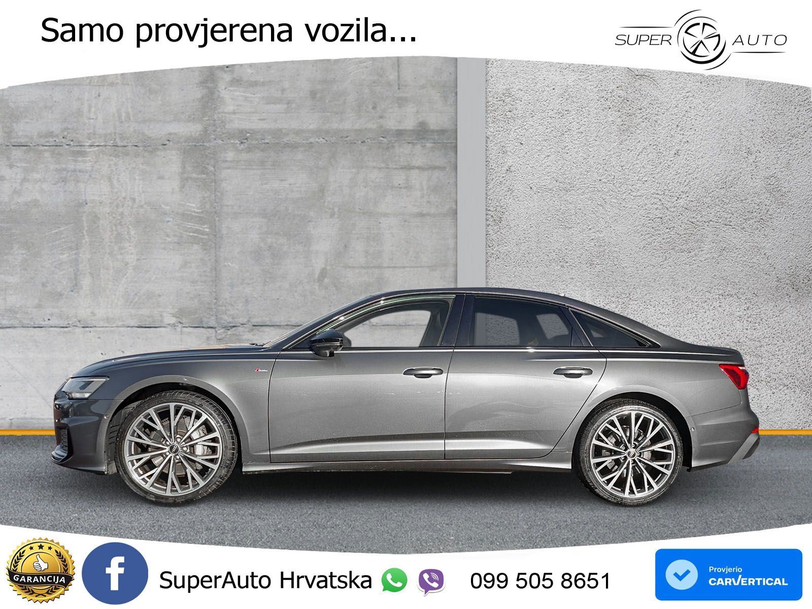 Audi A6 50 TDI V6 (286 KS) quattro tiptronic S line LED+GR SJED+ACC