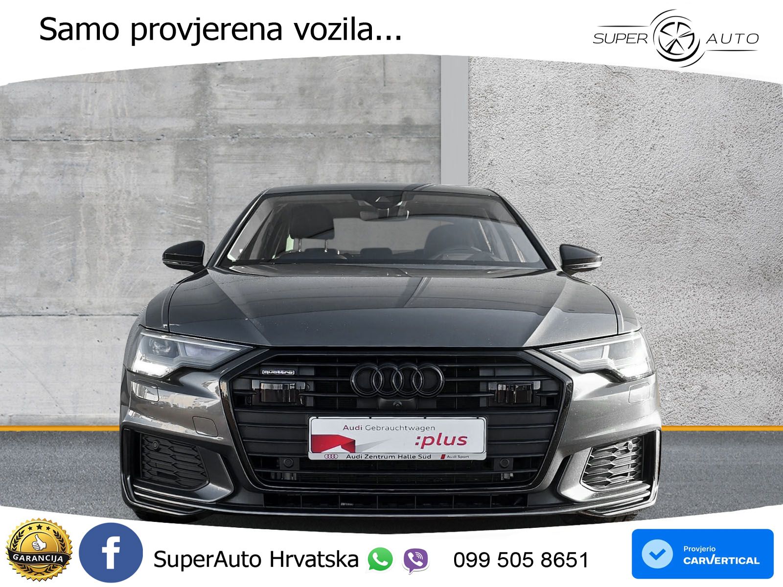 Audi A6 50 TDI V6 (286 KS) quattro tiptronic S line LED+GR SJED+ACC