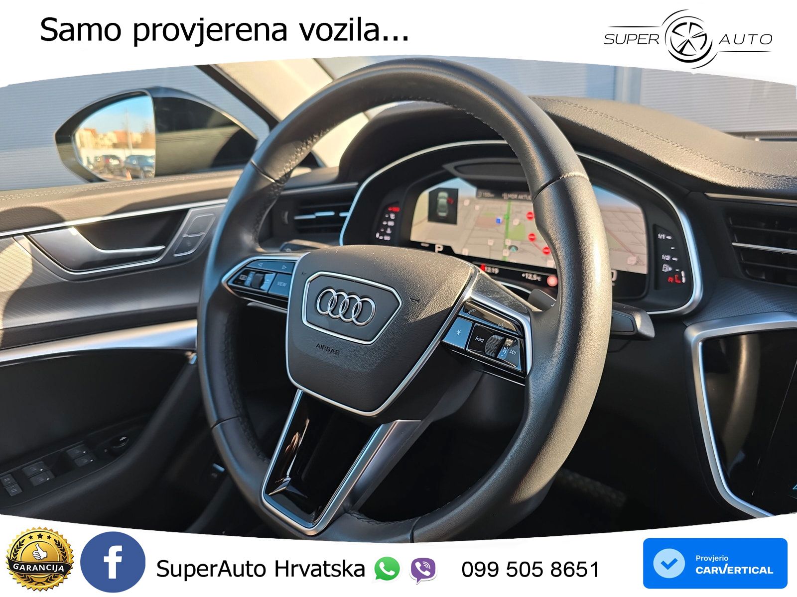 Audi A6 50 TDI V6 (286 KS) quattro tiptronic S line LED+GR SJED+ACC