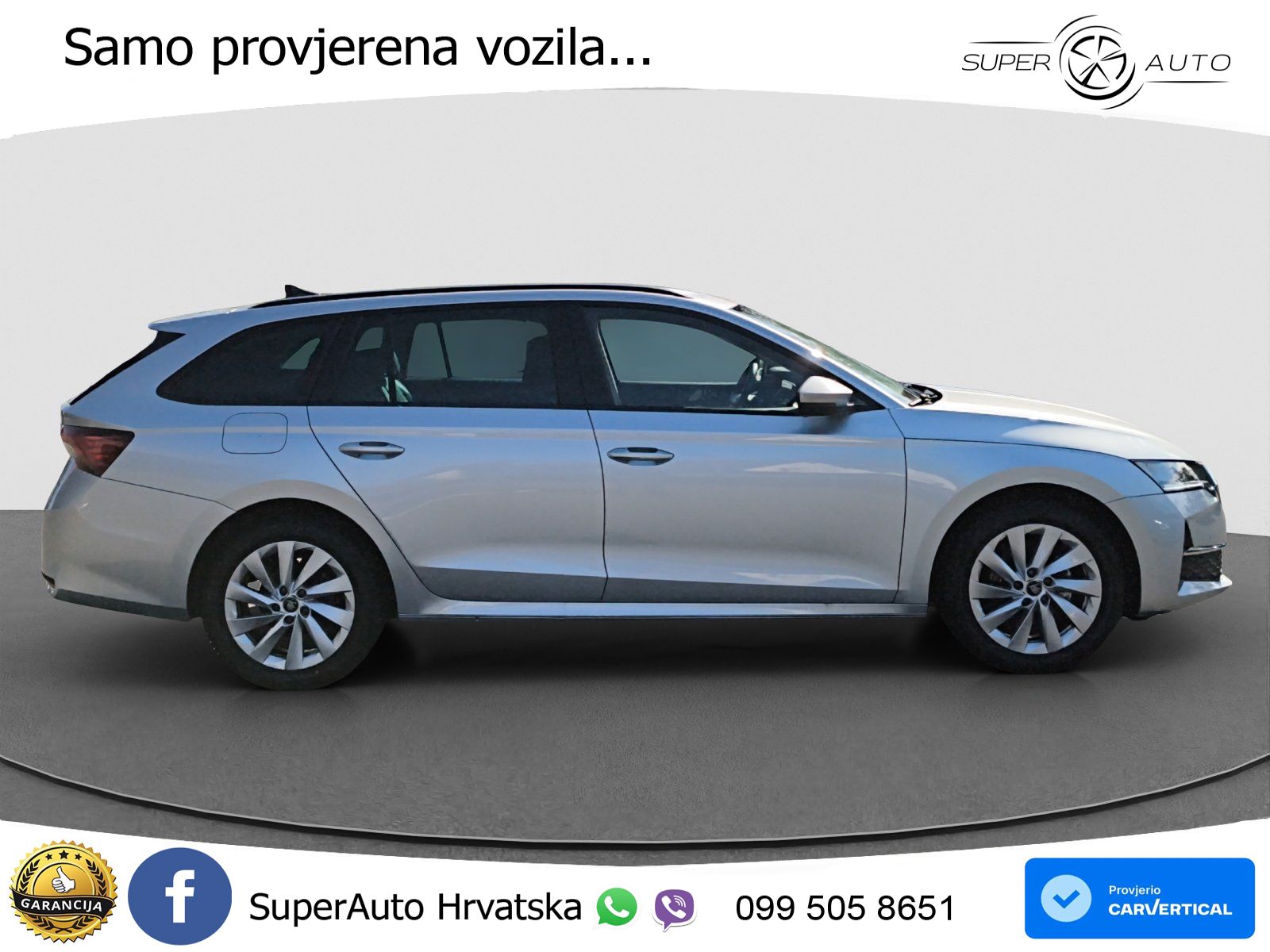 Škoda Octavia Combi 2.0 TDI (150 KS) DSG Selection LED+GR SJED+ACC
