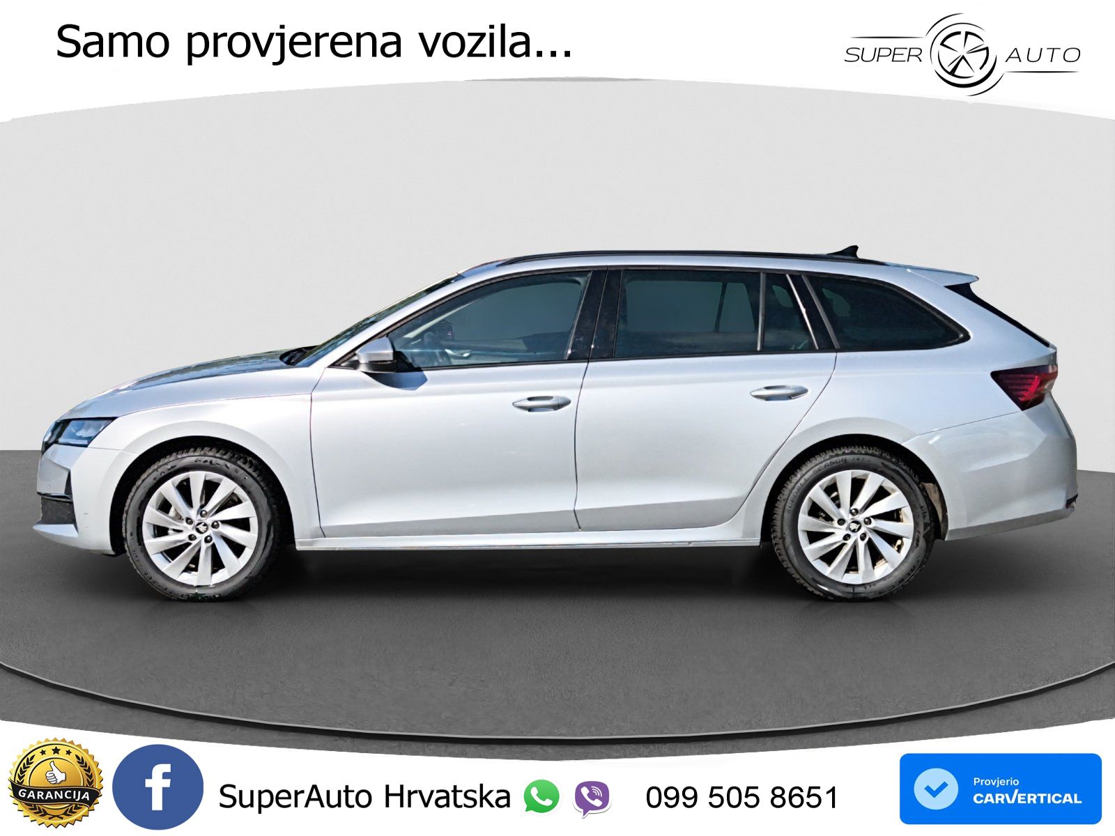 Škoda Octavia Combi 2.0 TDI (150 KS) DSG Selection LED+GR SJED+ACC