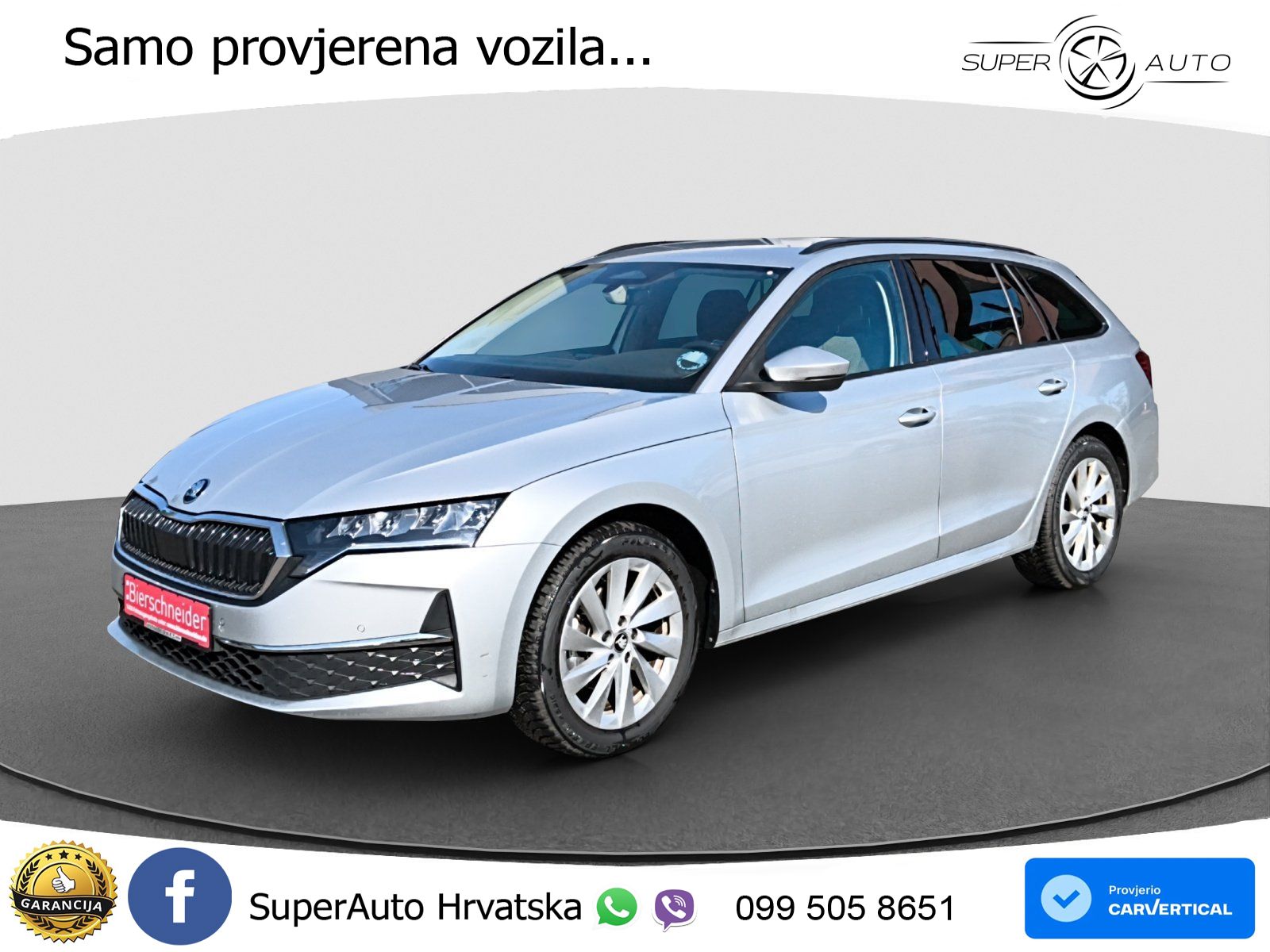 Škoda Octavia Combi 2.0 TDI (150 KS) DSG Selection LED+GR SJED+ACC