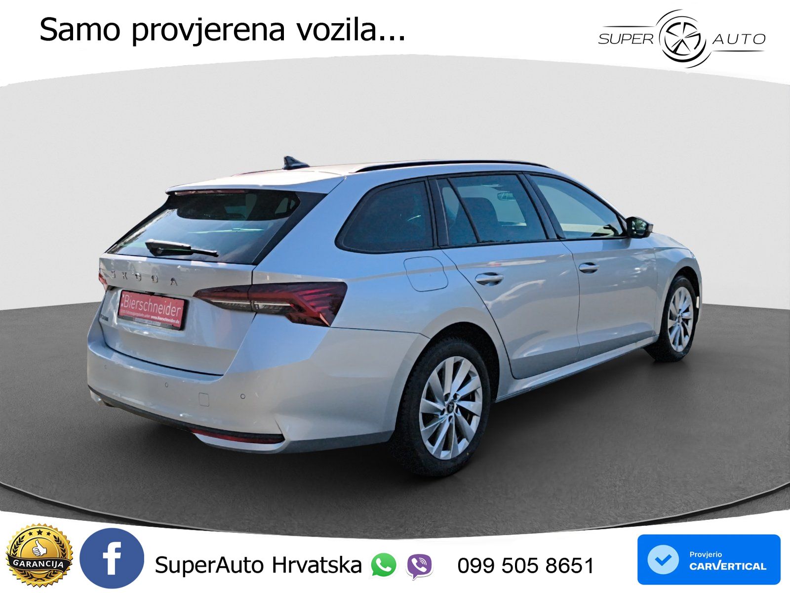 Škoda Octavia Combi 2.0 TDI (150 KS) DSG Selection LED+GR SJED+ACC