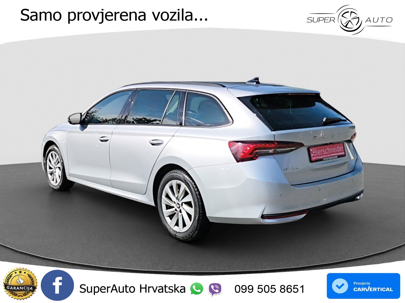 Škoda Octavia Combi 2.0 TDI (150 KS) DSG Selection LED+GR SJED+ACC