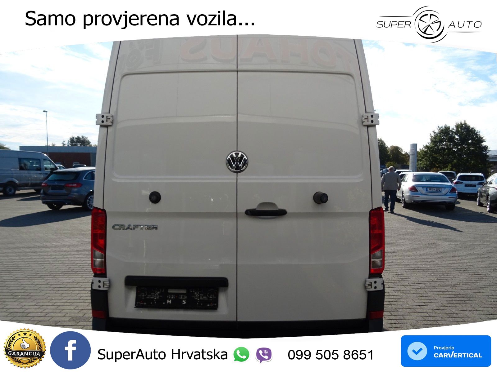 Volkswagen Crafter Kasten 35 mittellang Hochdach FWD Trendl 140 KS