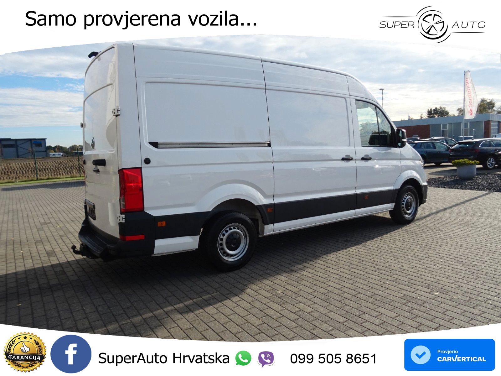 Volkswagen Crafter Kasten 35 mittellang Hochdach FWD Trendl 140 KS