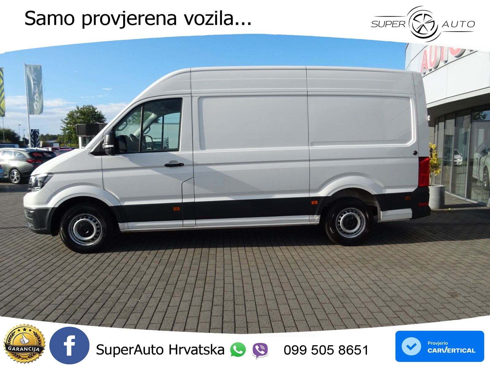 Volkswagen Crafter Kasten 35 mittellang Hochdach FWD Trendl 140 KS