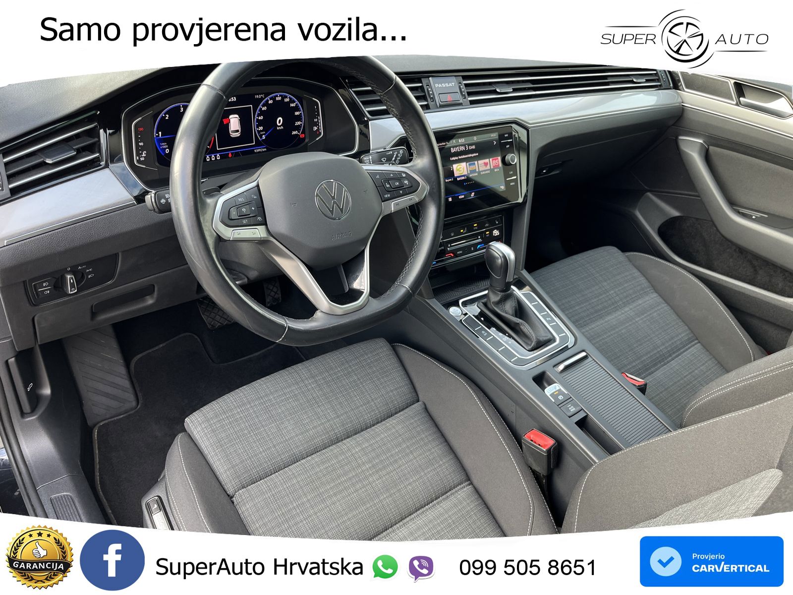 Volkswagen Passat Variant 2.0 TDI (150 KS) DSG Business LED+GR SJED+ACC