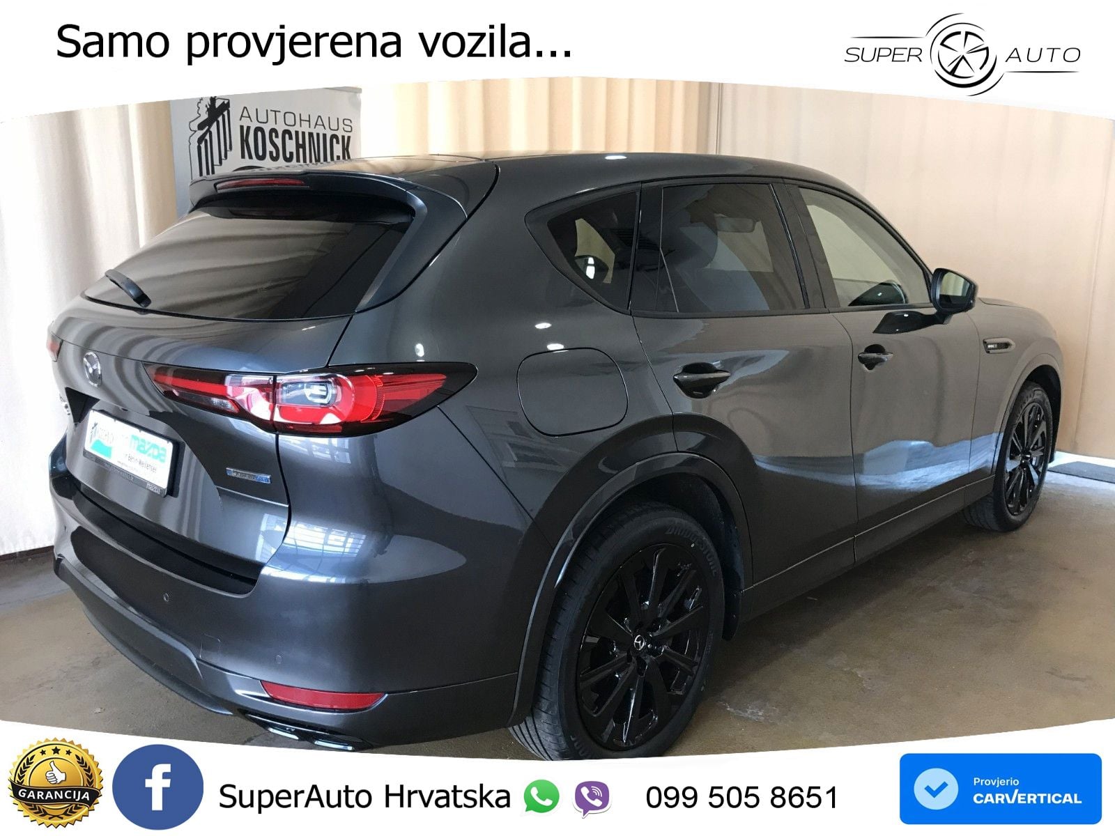 Mazda CX-60 2.5 e-Skyactiv (328 KS) AWD Automatic LED+GR SJED+ACC