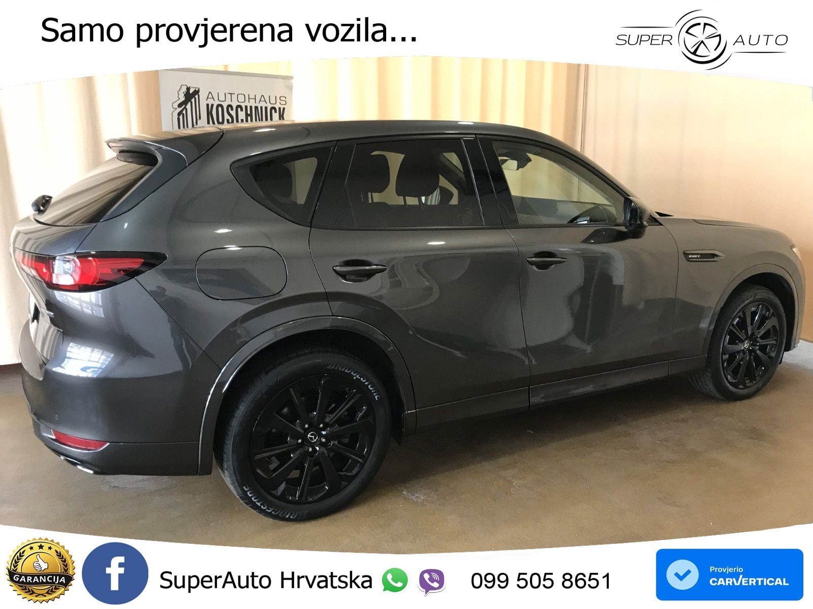 Mazda CX-60 2.5 e-Skyactiv (328 KS) AWD Automatic LED+GR SJED+ACC