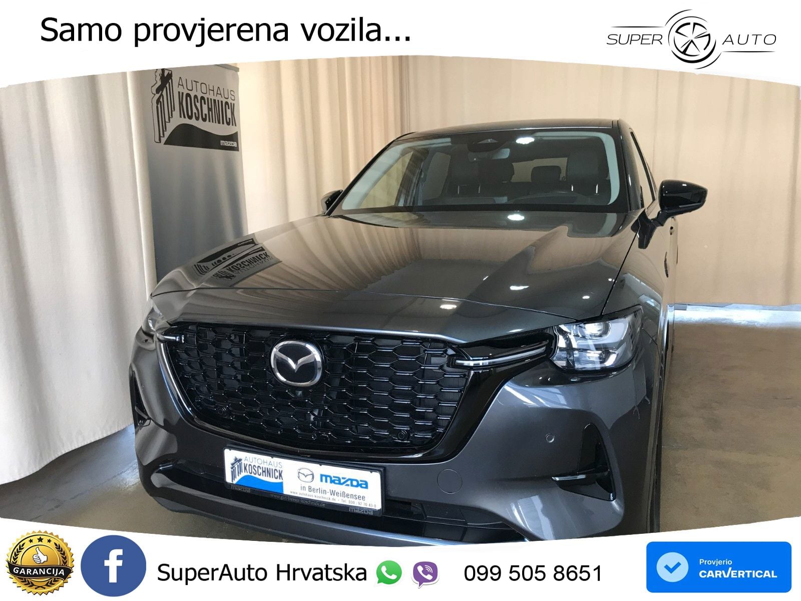 Mazda CX-60 2.5 e-Skyactiv (328 KS) AWD Automatic LED+GR SJED+ACC
