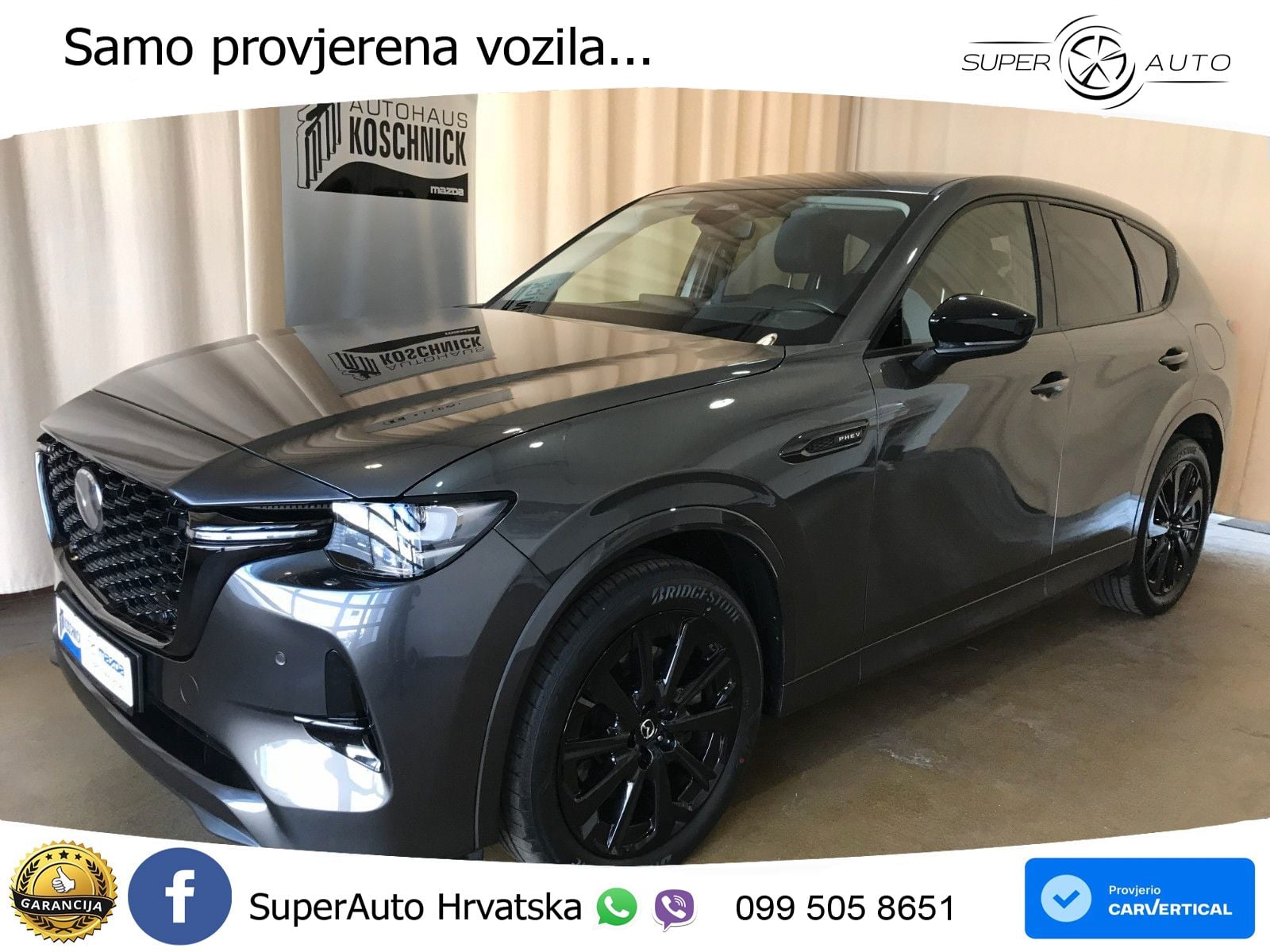 Mazda CX-60 2.5 e-Skyactiv (328 KS) AWD Automatic LED+GR SJED+ACC