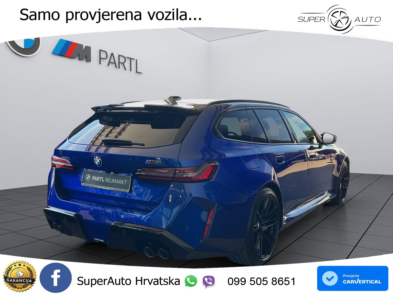 BMW M5 Touring 4.4 V8 (727 KS) xDrive Steptronic LED+GR SJED+ACC