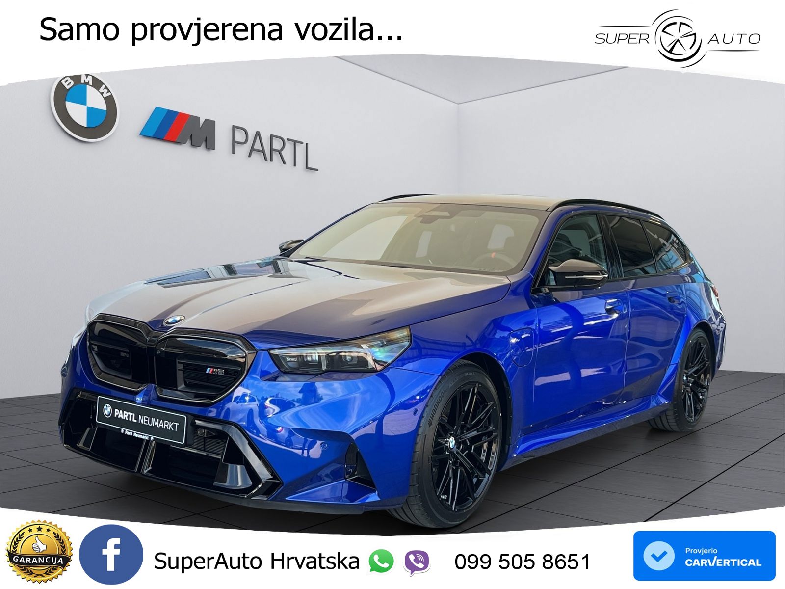 BMW M5 Touring 4.4 V8 (727 KS) xDrive Steptronic LED+GR SJED+ACC