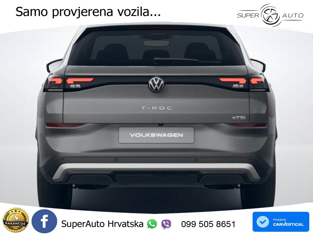 Volkswagen T-Roc 1.5 eTSI (116 KS)  DSG LED+GR SJED+ACC