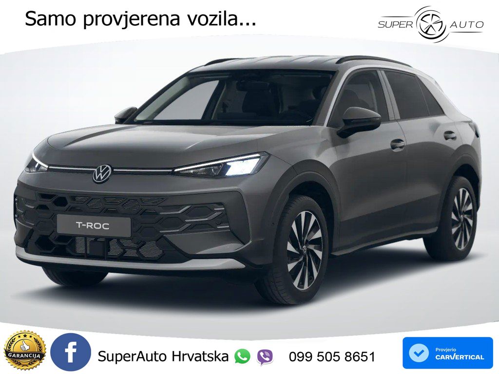 Volkswagen T-Roc 1.5 eTSI (116 KS)  DSG LED+GR SJED+ACC