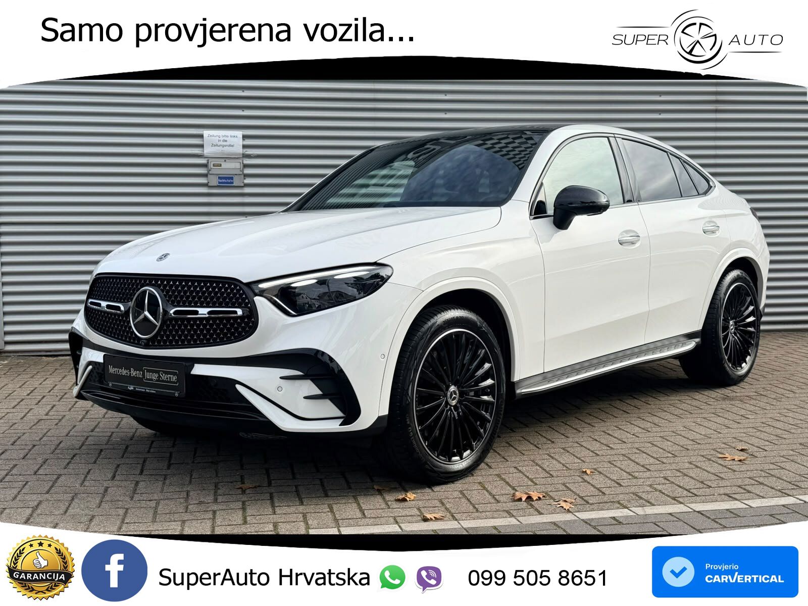 Mercedes GLC Coupe 300 (258 KS) 4MATIC 9G-TRONIC AMG ZRAČNI+ACC+GR SJED+KAM+PANO