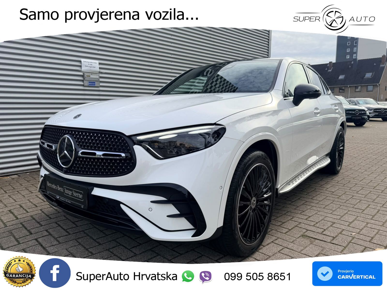 Mercedes GLC Coupe 300 (258 KS) 4MATIC 9G-TRONIC AMG ZRAČNI+ACC+GR SJED+KAM+PANO