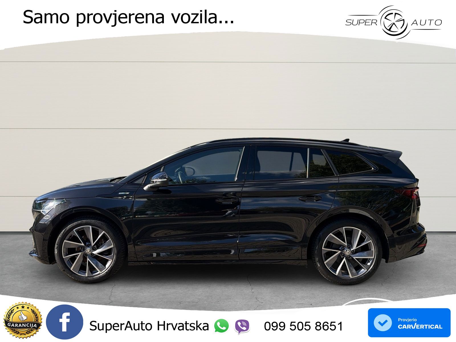 Škoda Enyaq iV 80 82 kWh (204 KS) SportLine LED+GR SJED+ACC